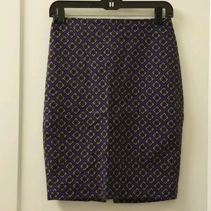 EXPRESS navy pencil skirt